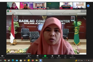 PA Kota Padang Sidempuan Ikuti Sosialisasi Monitoring dan Evaluasi Data SIKEP & ABS